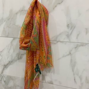NWT 100 per cent silk scarf